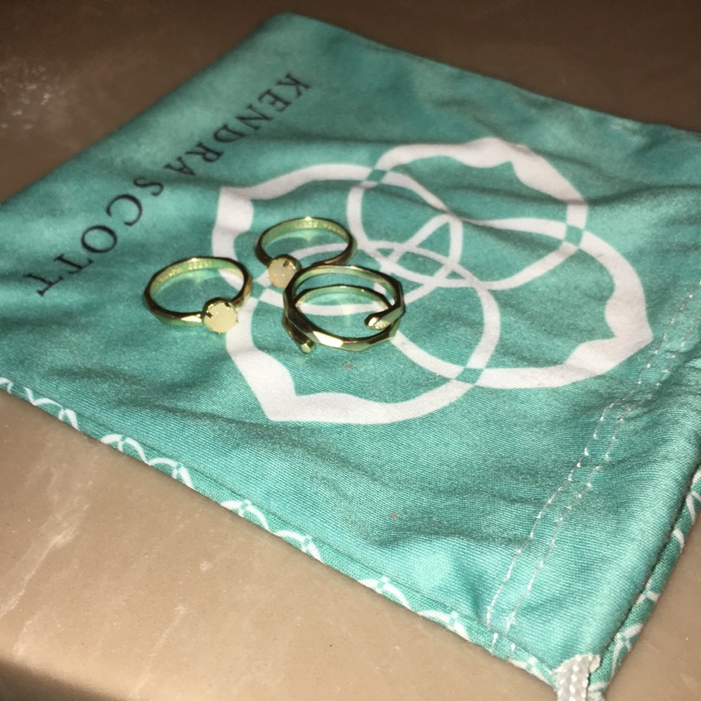 Kendra Scott ring set